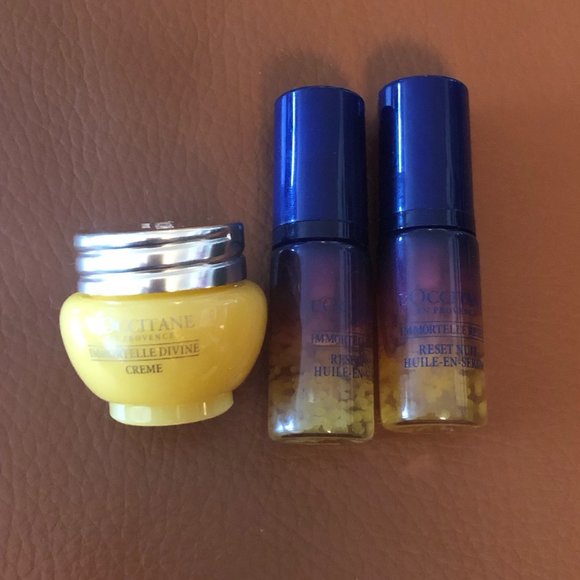 L'OCCITANE Other - L'Occitane Immortelle Divine Cream & Oil LOT of 3